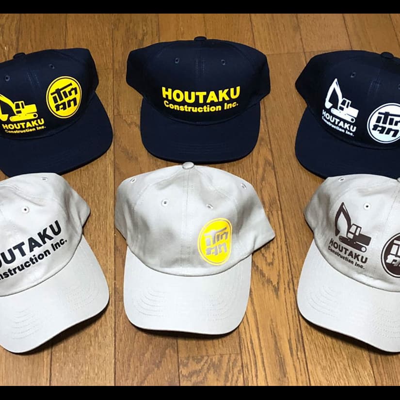 オリジナルキャッププリント