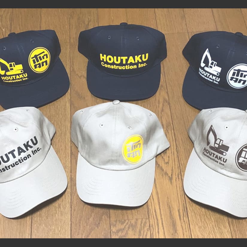 オリジナルキャッププリント