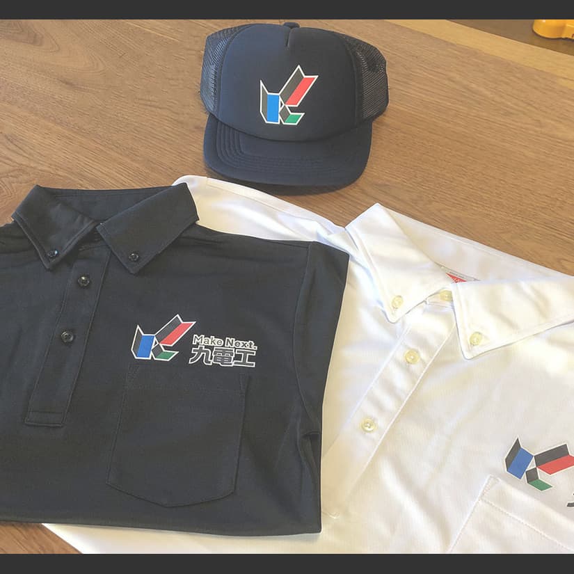ドライポロシャツプリント