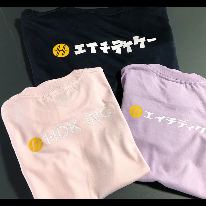 ドライTシャツ　プリント